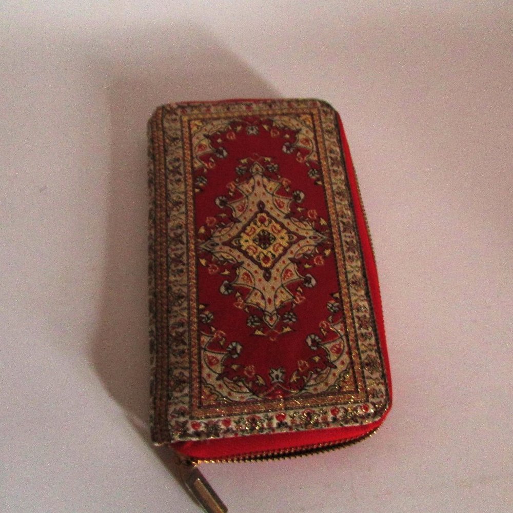 Woven Miniature Carpet Clutch
